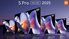 小米 S Pro 2025 迷你 LED 电视系列起价约 646 美元（图片来源：小米）