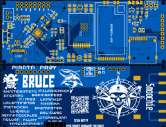 布鲁斯 PCB v1 Smoochiee 效果图（图片来源：PCBWay）