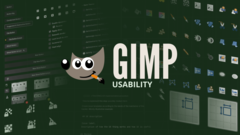 GIMP 3.0 之所以能成为如此重要的版本，很大程度上要归功于改进的用户界面/用户体验设计。(图片来源：GIMP）