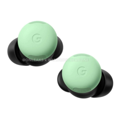 被誉为 &quot;冬青 &quot;配色的 Pixel Buds Pro 2。(图片来源：@OnLeaks &amp;amp;Android Headlines)