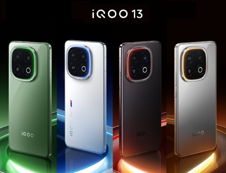 iQoo 13 采用全新的可定制光晕灯（图片来源：iQoo）