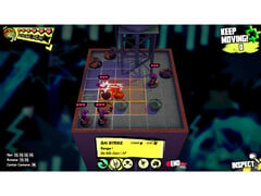 TMNT: Tactical Takedown》截图，展示回合制游戏玩法。(图片来源：Steam）