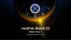 Watch S2 即将面世。(来源：Realme）