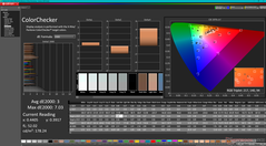 校准前的 ColorChecker