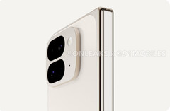 Pixel 9 Pro Fold 将是谷歌下一款可折叠手机的正式名称。(图片来源：91mobiles &amp;amp; @OnLeaks）