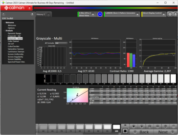 Calman ColorChecker 正常模式