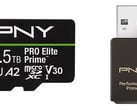 PNY 推出高性能 PRO Elite Prime microSD 卡和 Performance Prime 读卡器。(图片来源：PNY）