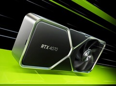 GeForce RTX 4070 即将推出稍慢版。(图片来源：Nvidia）