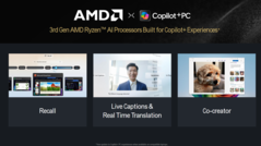 AMD Strix Point AI 功能（图片来自 AMD）