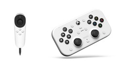 Xbox 自适应手柄要到 2025 年才会面世，但 8BitDo 的控制器已经面世。(图片来源：微软和 8BitDo - 已编辑）