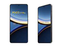 Poco F7 Pro 目前有三种颜色可供选择。(图片来源：91mobiles &amp;amp; Sudhanshu Ambhore）