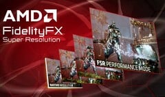 AMD 计划在初秋（秋季）向首批支持的游戏推出 FidelityFX Super Resolution 3。(图片来源：AMD）