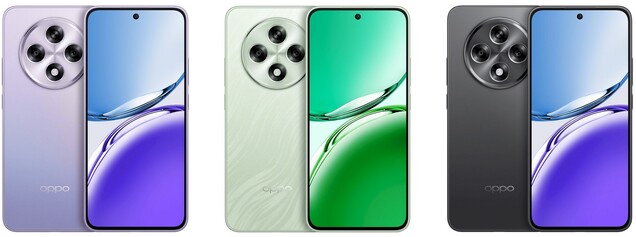 OPPO 提供三种配色的 A3。(图片来源：Oppo）