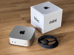 搭载 M4 的 Mac Mini（图片来源：Notebookcheck）