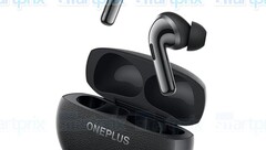 全新 OnePlus Buds Pro 3 渲染图。(来源：SmartPrix）