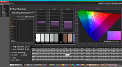 校准后的 ColorChecker