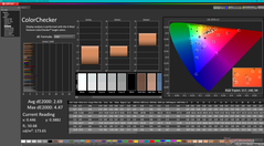 校准后的 ColorChecker