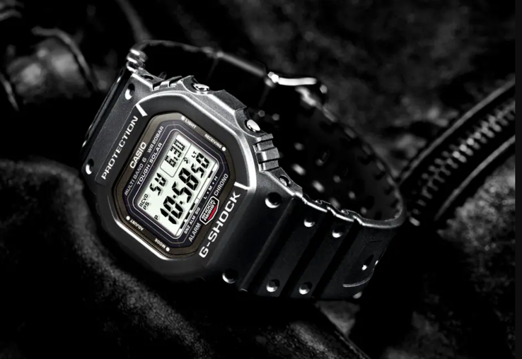 卡西欧 G-Shock GW-5000U-1。(图片来源：卡西欧）