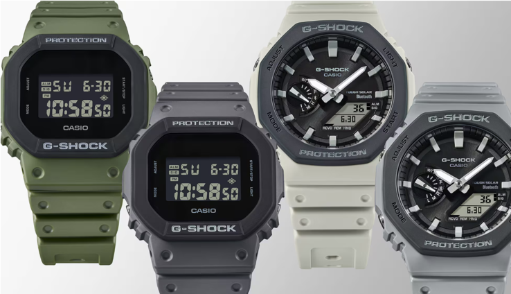 卡西欧 G-Shock Urban Utility 全系列。(图片来源：卡西欧）