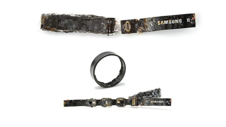 SamsungGalaxy Ring 拆机后遗症（图片来源：iFixit）