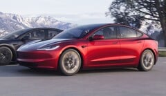 Model 3 将配备更大的电池（图片来源：特斯拉）