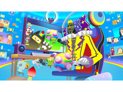 Katamari Damacy》在Apple Arcade 上滚动直播的宣传图片。(图片来源：Apple)