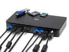 Thunderbolt Pro Dock：具有多种连接选项的底座解决方案。(图片来源：OWC）