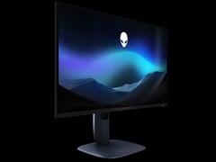 Alienware AW2725Q 4K OLED 显示器侧面角度（图片来源：Alienware）