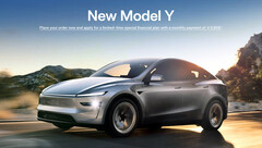 新款 Model Y RWD 首次获得 0% APR 融资优惠（图片来源：特斯拉）