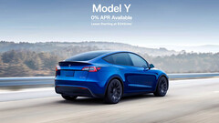 Model Y 贷款利率现在为零（图片来源：特斯拉）