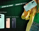 Infinix Smart 9 HD 有珊瑚金、金属黑、新钛和薄荷绿四种配色（图片来源：Infinix）