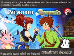 泰拉瑞亚社区成员对 Palworld X Terraria 合作发表评论