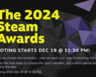 2024 年度 Steam 奖评选结果已公布（图片来源：Valve）