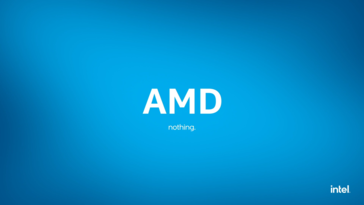 英特尔称 AMD 没有类似的产品。(图片来源：英特尔）