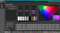 校准后的 ColorChecker