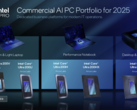 More efficient mobile workstation laptops on the horizon: Intel releases Arrow Lake CPUs for business laptops (pictured: presentation of the new Intel lineup for business, image source: Intel)