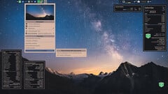 运行中的 Mabox Linux（2023 年 6 月发布）（图片来源：Mabox Linux）