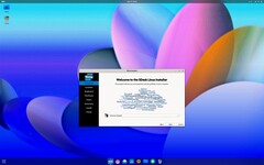 基于 Arch 的 SDesk Linux 桌面（图片来源：DistroWatch）