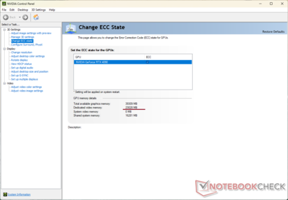 1.为 ECC 分配了 5 GB VRAM