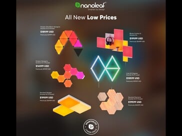 Nanoleaf SmarterLife 降价（图片来源：Nanoleaf）