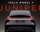 带有后灯条的 Model Y Juniper 渲染图（图片来源：DominicBRNKMN/X）