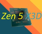 Ryzen X3D 芯片的 CPU 内核顶部有一个堆叠式 L3 高速缓存。(图片来源：Codioful on Unsplash，AMD，已编辑）