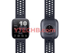 新款 Amazfit 智能手表可能很快就会面世。(图片来源：Ytechb）