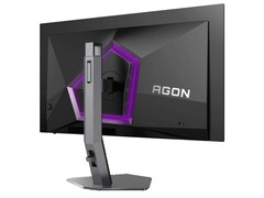 AOC AG276QKD 的背面有可定制的 RGB 灯光，增添了 &quot;玩家 &quot;的美感。(图片来源：AOC）