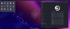 Ubuntu Budgie 24.10 桌面（图片来源：Ubuntu Budgie）