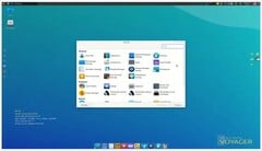 Voyager Live 24.10 中的 Xfce 基本管理器（图片来源：Voyager）