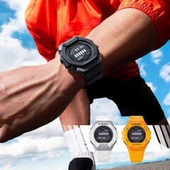 卡西欧发布了专为跑步者设计的 G-SHOCK GBD-300 智能手表。(来源：卡西欧）
