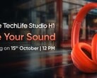 深红色 Beats 配色的 Techlife Studio H1（图片来源：Realme）