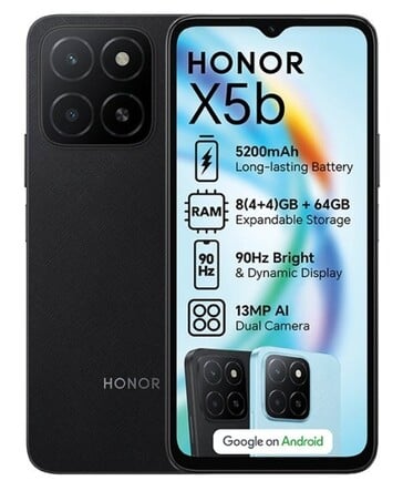 Honor X5b 的主要亮点（图片来源 - )Honor