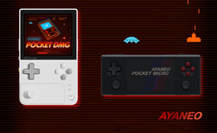 AYANEO 的 Pocket Micro 和 Pocket DMG 基于截然不同的芯片组平台。(图片来源：AYANEO - 已编辑）